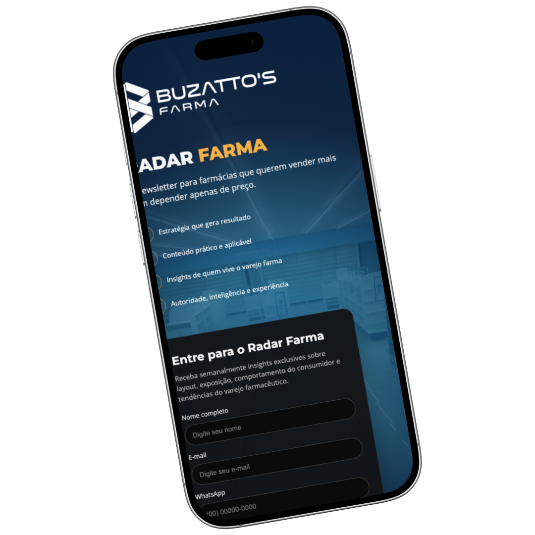 Celular com Radar Farma